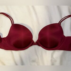 Victoria’s Secret Burgundy Push-Up Bra